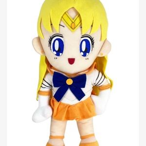 Great Eastern Entertainment Sailor Venus Plushie 17 in, NWT official Sailor Moon